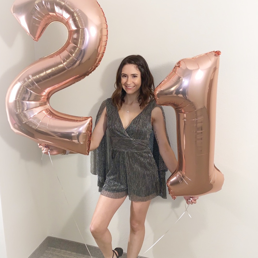 surplice neck metallic romper